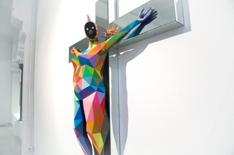 Okuda San Miguel No religions in the sky Exhibition june 2018