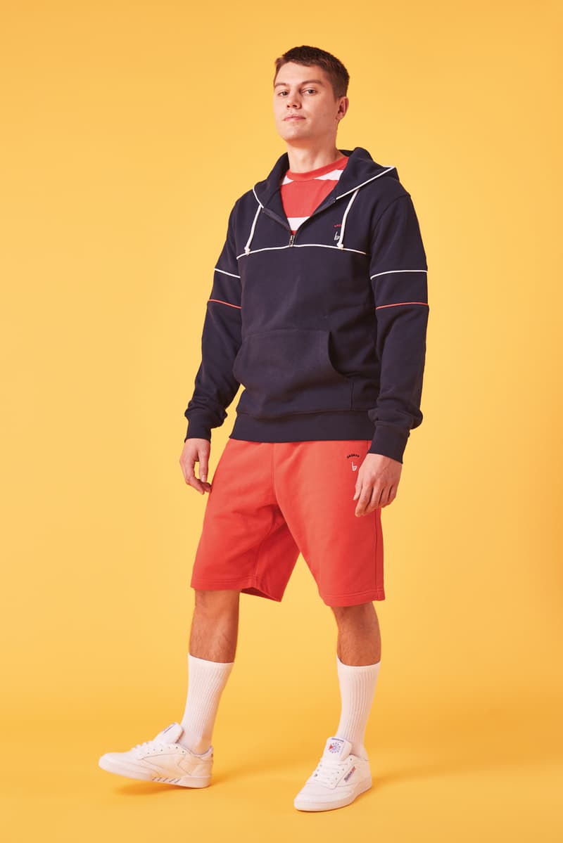 Orsman spring Summer 2018 Collection Lookbook clothing apparel outerwear coat jacket hoodie tee t-shirt crewneck sweatshirt rubgy fleech
