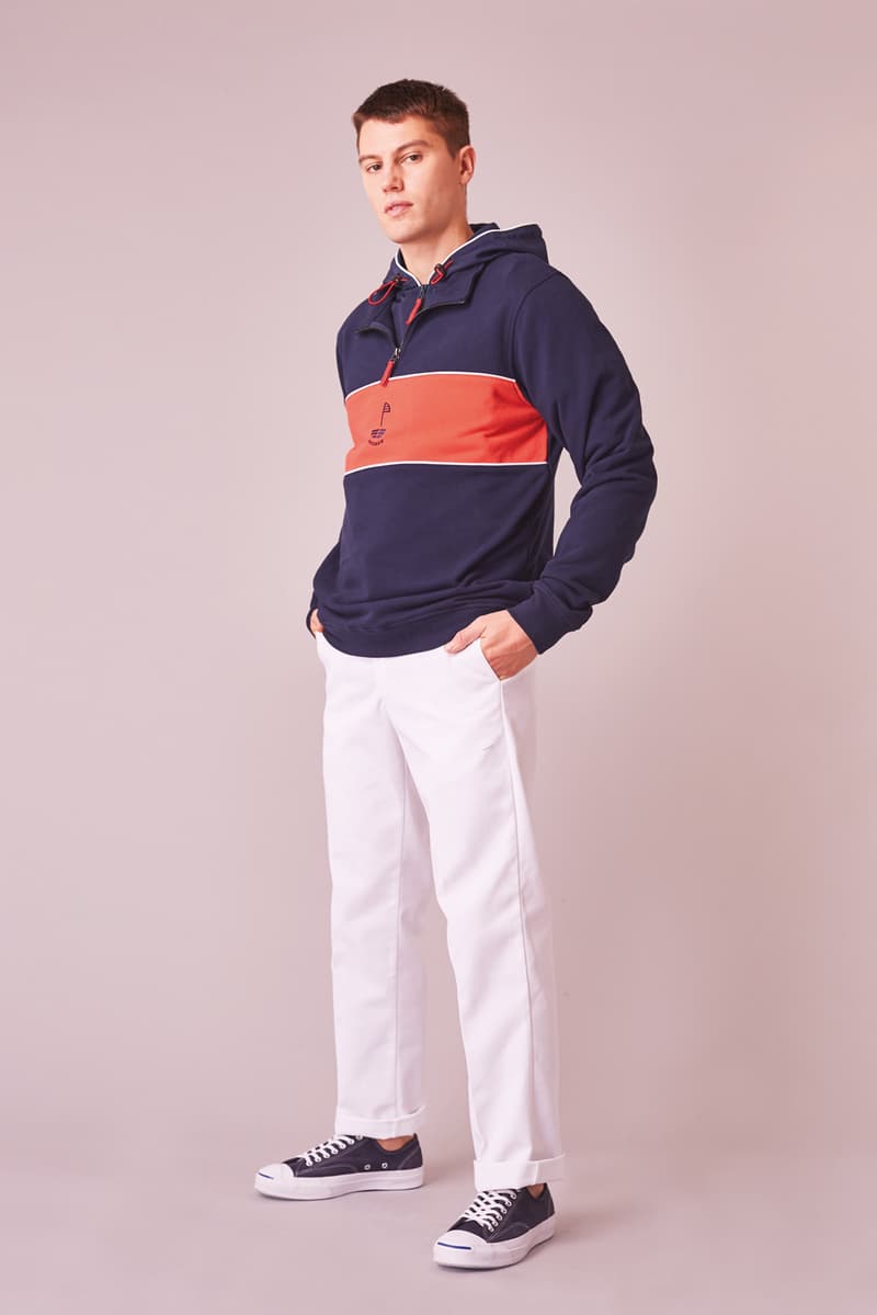 Orsman spring Summer 2018 Collection Lookbook clothing apparel outerwear coat jacket hoodie tee t-shirt crewneck sweatshirt rubgy fleech