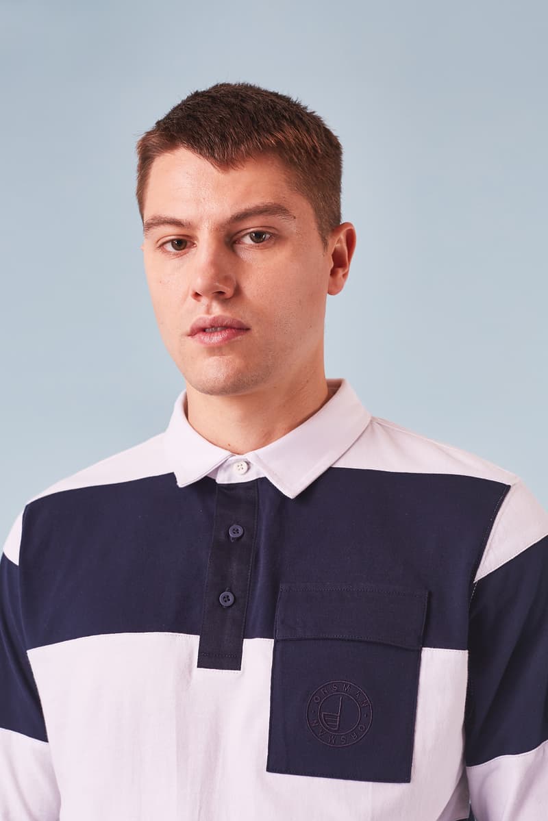 Orsman spring Summer 2018 Collection Lookbook clothing apparel outerwear coat jacket hoodie tee t-shirt crewneck sweatshirt rubgy fleech