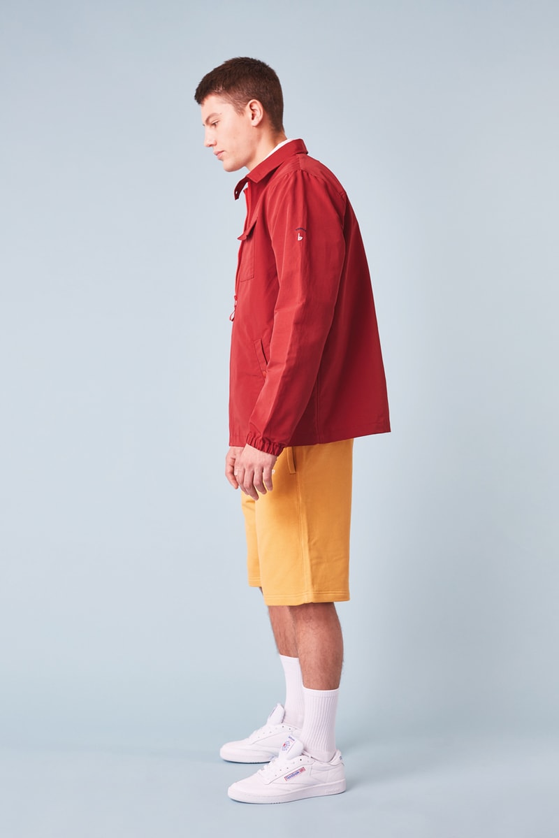 Orsman spring Summer 2018 Collection Lookbook clothing apparel outerwear coat jacket hoodie tee t-shirt crewneck sweatshirt rubgy fleech