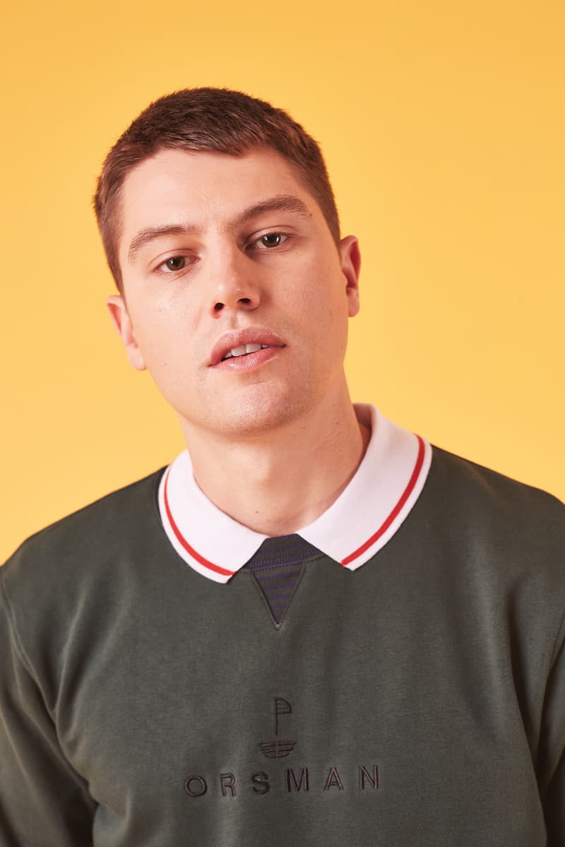 Orsman spring Summer 2018 Collection Lookbook clothing apparel outerwear coat jacket hoodie tee t-shirt crewneck sweatshirt rubgy fleech