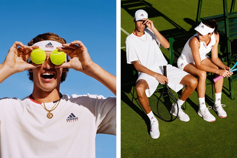 Palace x adidas Tennis 2018 Lookbook Collection Blondey McCoy Lucien Clarke Alasdair McLellan Film Video Wimbledon Release Information First Look Details