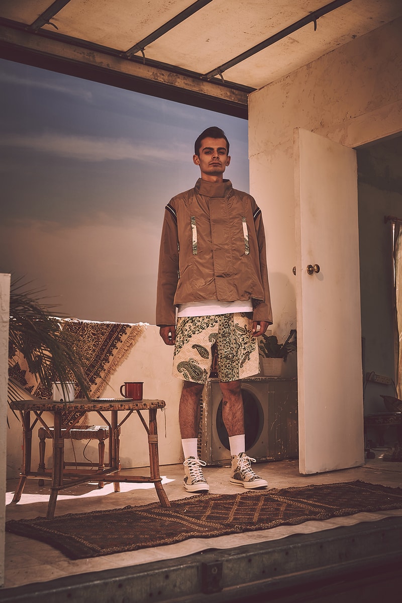 Paria Farzaneh Spring Summer 2019 Lookbook collection london fashion week mens release date info drop paisley converse