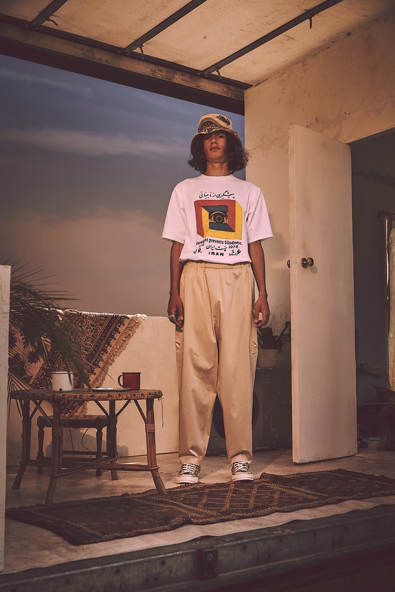 Paria Farzaneh Spring Summer 2019 Lookbook collection london fashion week mens release date info drop paisley converse