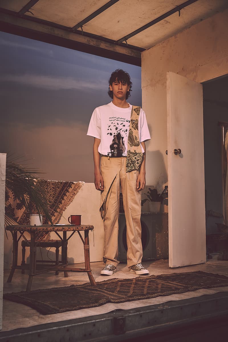 Paria Farzaneh Spring Summer 2019 Lookbook collection london fashion week mens release date info drop paisley converse