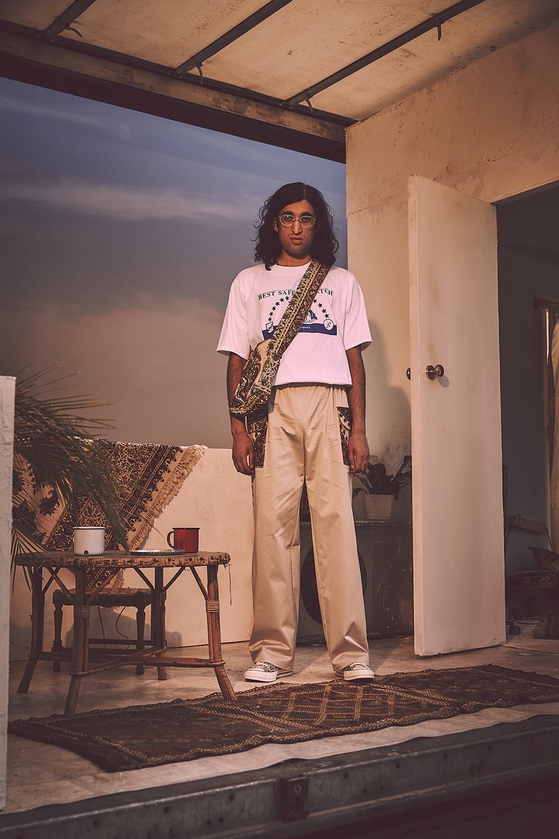 Paria Farzaneh Spring Summer 2019 Lookbook collection london fashion week mens release date info drop paisley converse