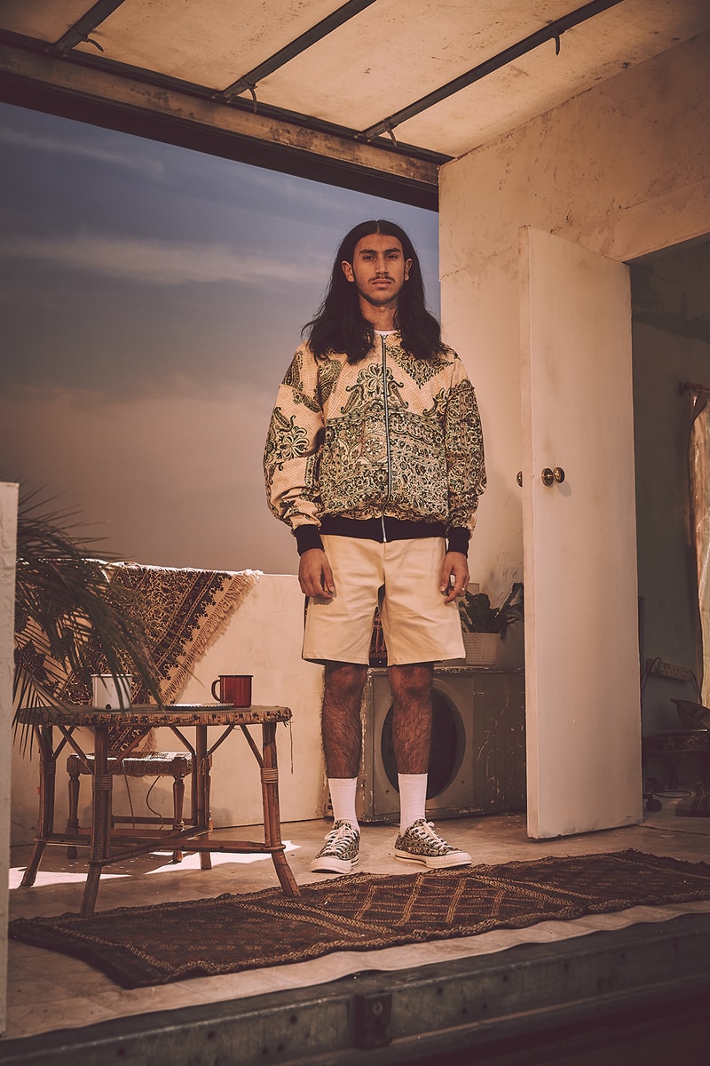 Paria Farzaneh Spring Summer 2019 Lookbook collection london fashion week mens release date info drop paisley converse