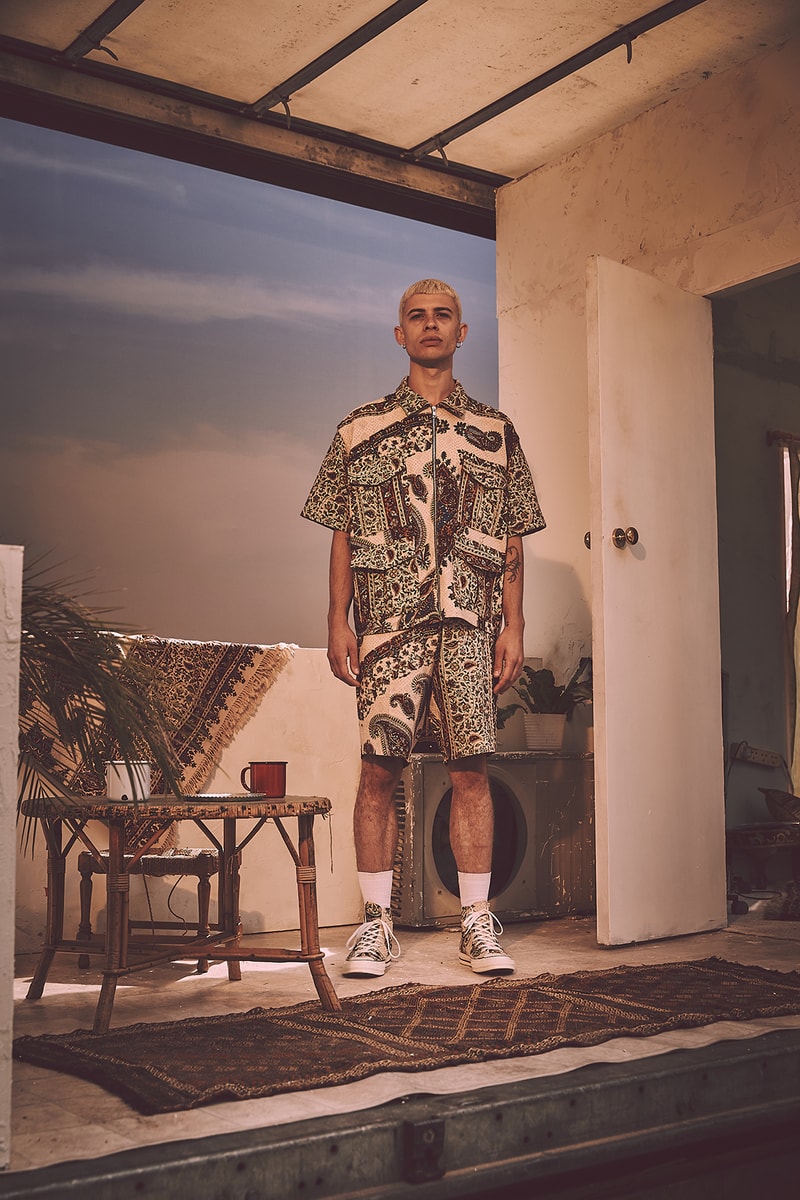 Paria Farzaneh Spring Summer 2019 Lookbook collection london fashion week mens release date info drop paisley converse
