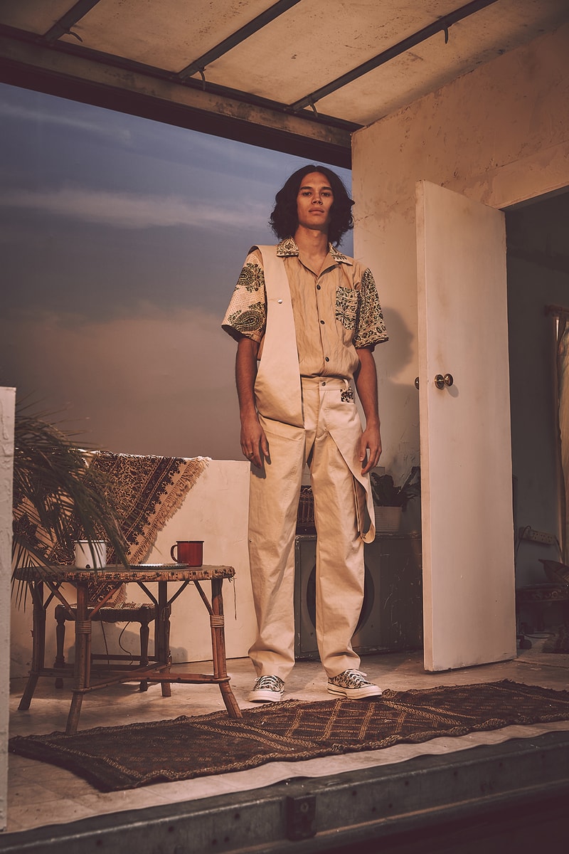 Paria Farzaneh Spring Summer 2019 Lookbook collection london fashion week mens release date info drop paisley converse