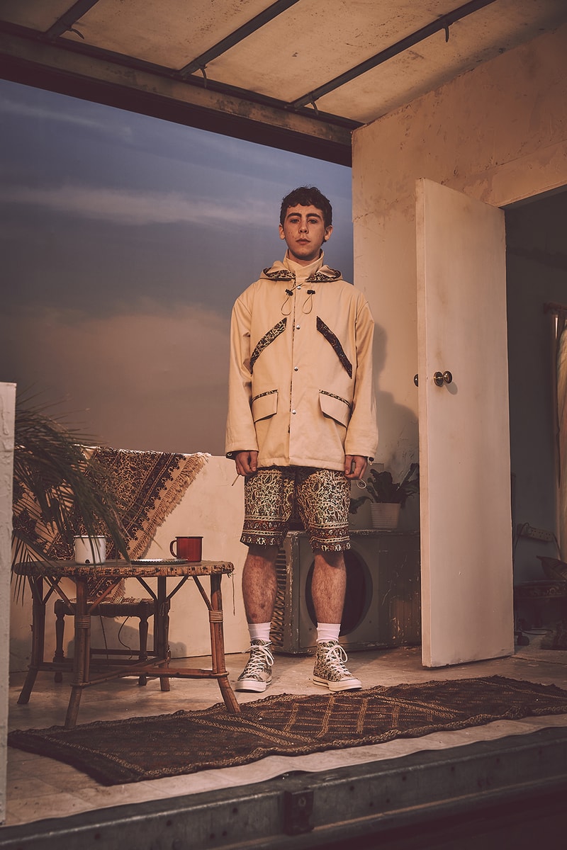 Paria Farzaneh Spring Summer 2019 Lookbook collection london fashion week mens release date info drop paisley converse