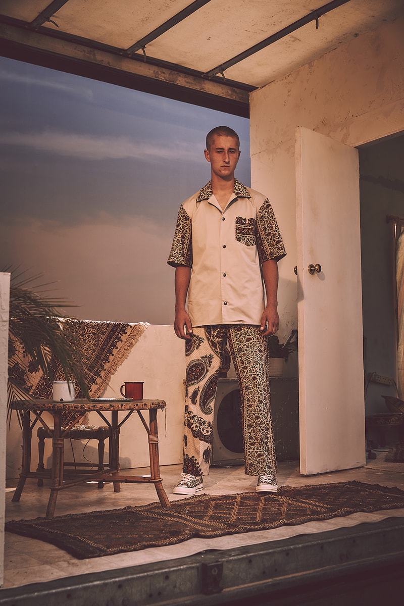 Paria Farzaneh Spring Summer 2019 Lookbook collection london fashion week mens release date info drop paisley converse