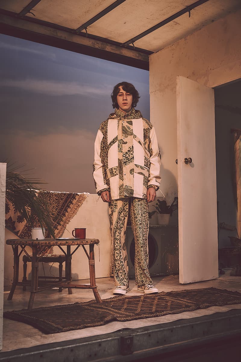 Paria Farzaneh Spring Summer 2019 Lookbook collection london fashion week mens release date info drop paisley converse