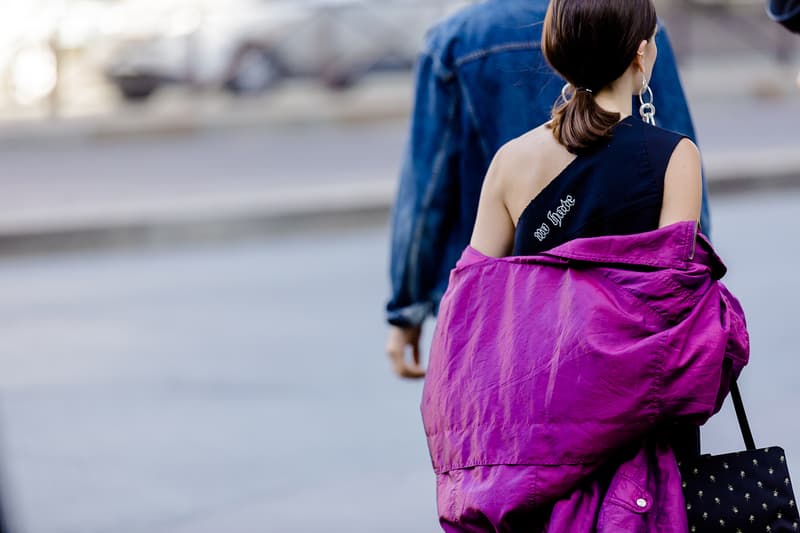 street style snap paris fashion week spring summer 2019