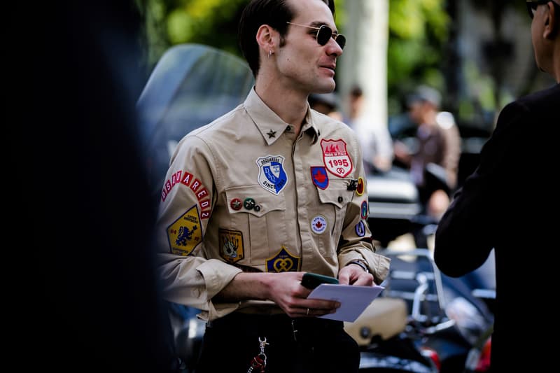 street style snap paris fashion week spring summer 2019