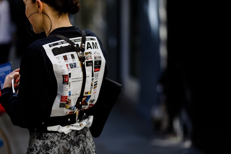 street style snap paris fashion week spring summer 2019