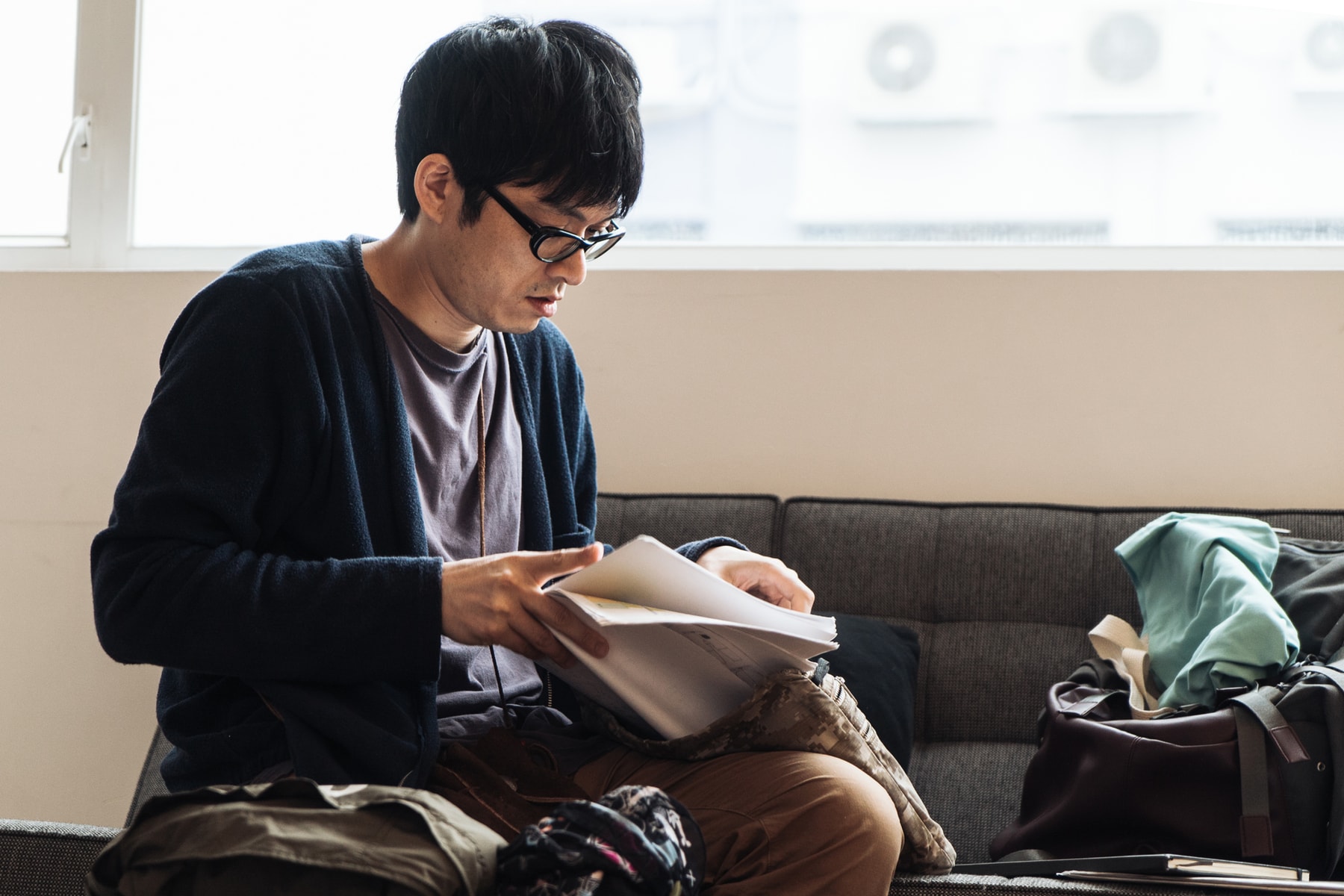 A Conversation with Kazuki Kuraishi x ESC Every Second Counts Japan Tokyo Streetwear Nigo Hiroshi Fujiwara Hokkaido A Bathing Ape adidas NBHD Shinsuke Takizawa WTAPS A.Four Labs Fourness Heather Grey Wall