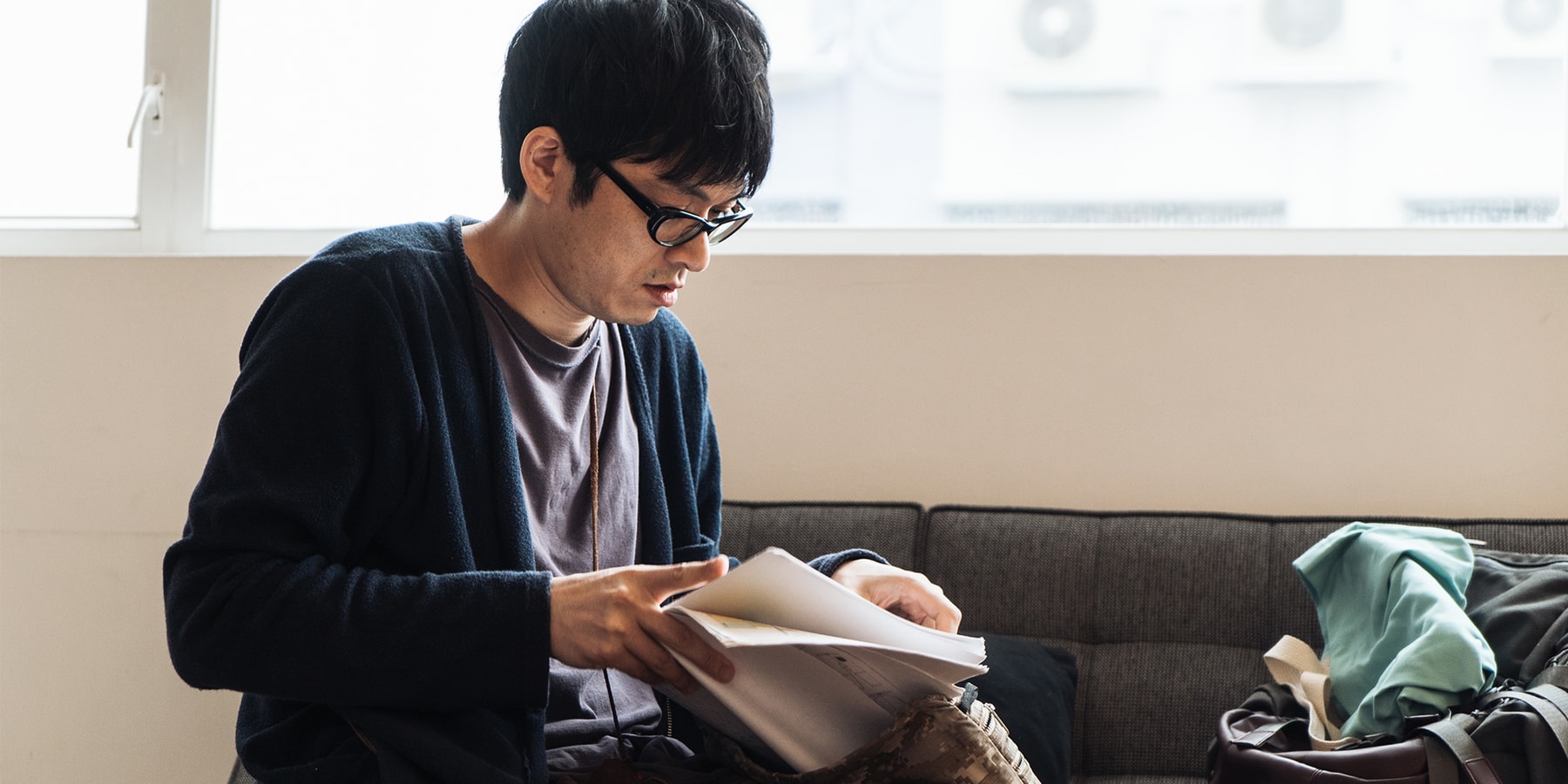 A Conversation with Kazuki Kuraishi x ESC Every Second Counts Japan Tokyo Streetwear Nigo Hiroshi Fujiwara Hokkaido A Bathing Ape adidas NBHD Shinsuke Takizawa WTAPS A.Four Labs Fourness Heather Grey Wall