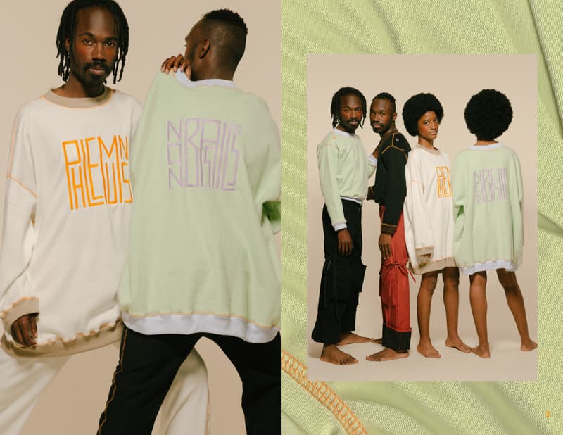 PHLEMUNS NON BASICS Collection Lookbook fashion streetwear unisex Solange, Kelela, Dev Hynes, SZA