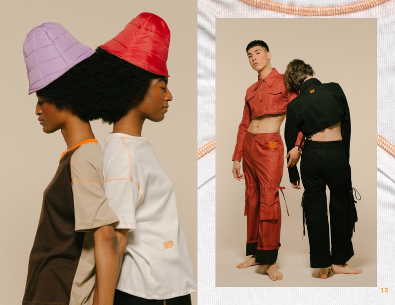 PHLEMUNS NON BASICS Collection Lookbook fashion streetwear unisex Solange, Kelela, Dev Hynes, SZA