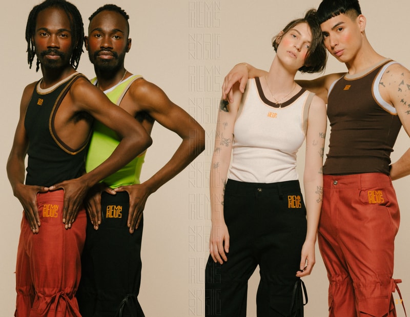 PHLEMUNS NON BASICS Collection Lookbook fashion streetwear unisex Solange, Kelela, Dev Hynes, SZA
