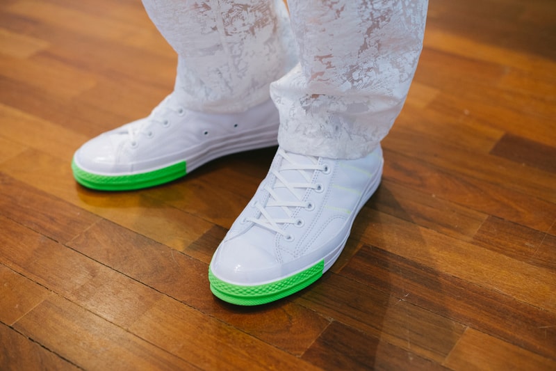 Pigalle spring summer 2018 paris fashion week stephane ashpook converse collaboration