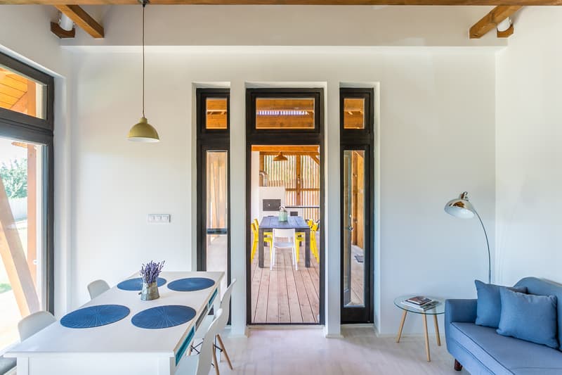 Portushome Guesthouse Barna Architects Dörgicse Hungary Houses Modern Wooden Interior Exterior