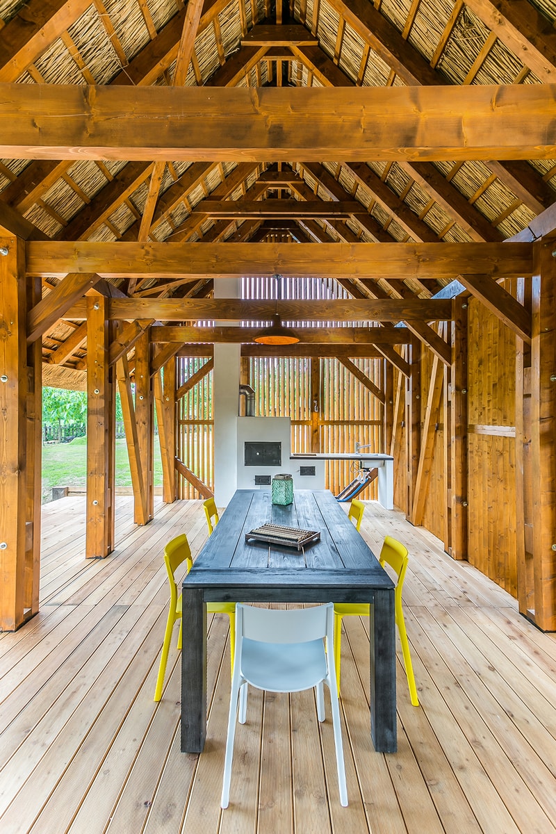 Portushome Guesthouse Barna Architects Dörgicse Hungary Houses Modern Wooden Interior Exterior