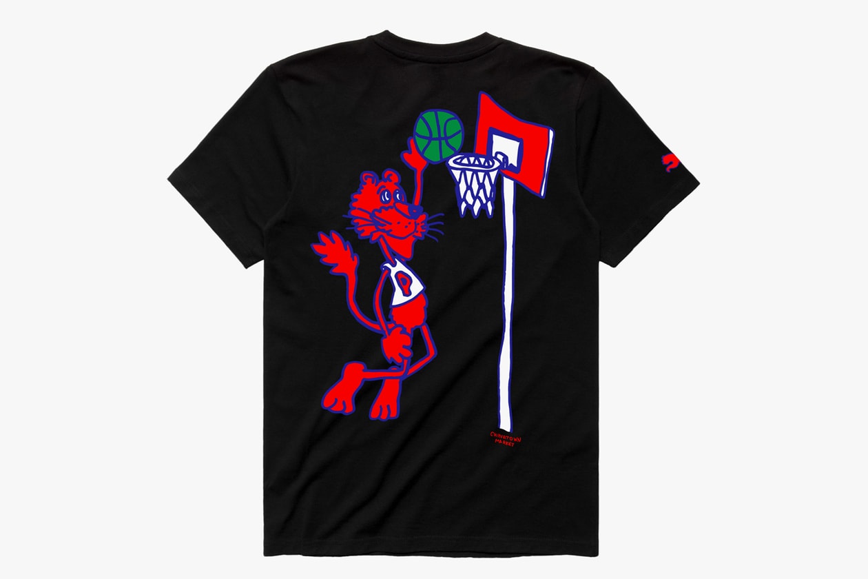 PUMA Chinatown Market Pop up basketball 2018 graphic t shirts tees NYC Goods