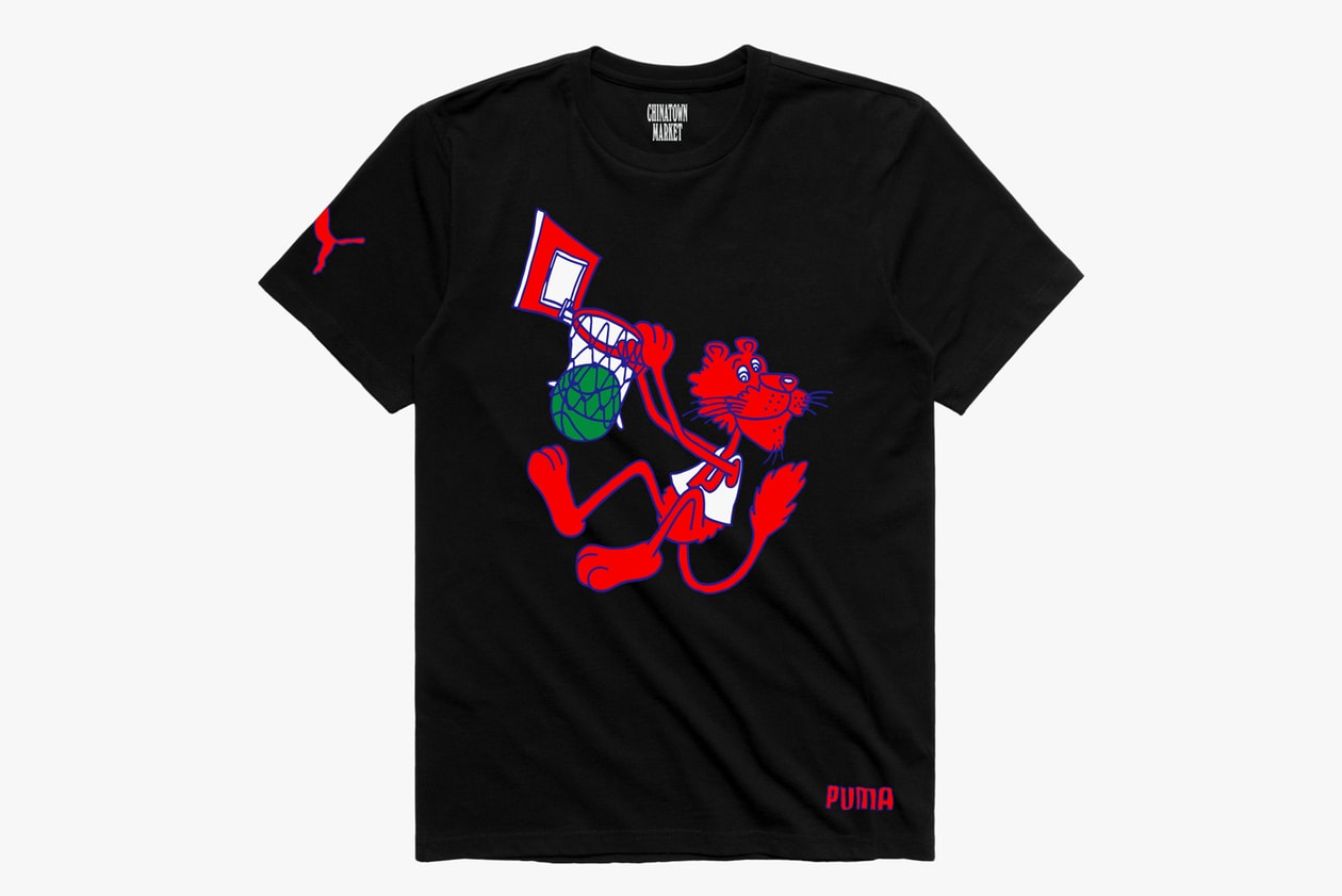 PUMA Chinatown Market Pop up basketball 2018 graphic t shirts tees NYC Goods