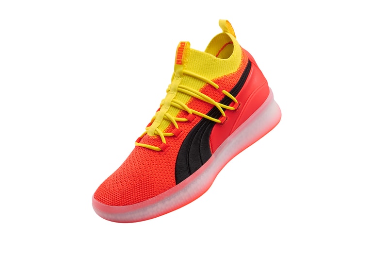 puma clyde court disrupt walt clyde frazier deandre ayton marvin bagley iii jay-z footwear 2018 october basketball hoops hardwood sneaker shoe nba