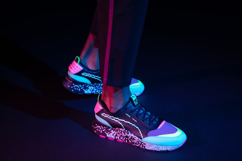 PUMA RS-0 "Game Error" Release Info 2018 sneaker german running video games arcade neon hot pink deep purple black
