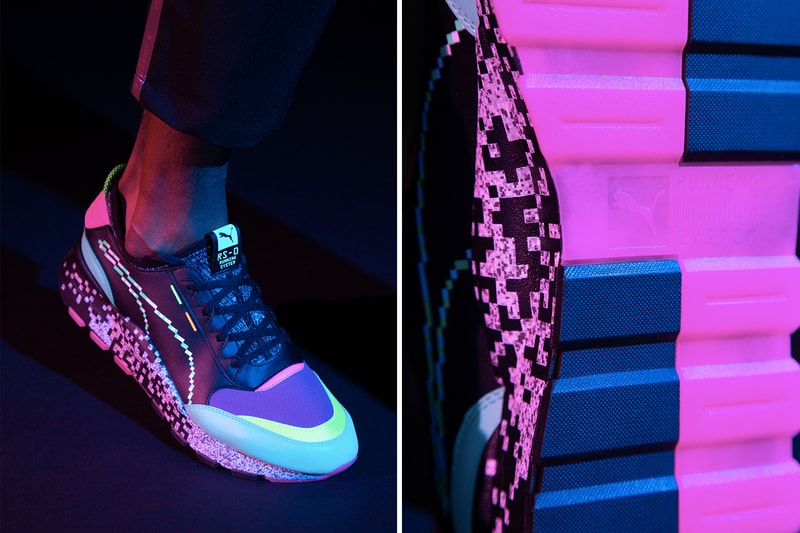 PUMA RS-0 "Game Error" Release Info 2018 sneaker german running video games arcade neon hot pink deep purple black