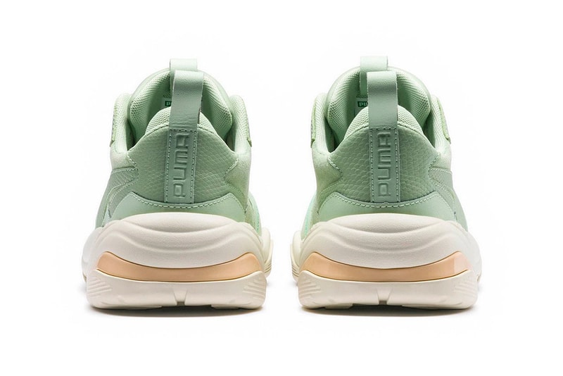 PUMA Thunder Desert 2018 release date info drop sneakers shoes footwear Mint Black White Particle Beige