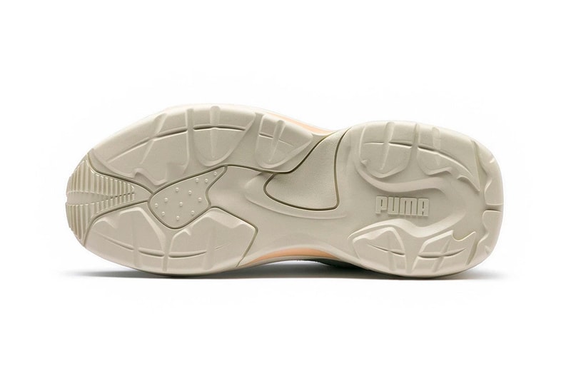 PUMA Thunder Desert 2018 release date info drop sneakers shoes footwear Mint Black White Particle Beige
