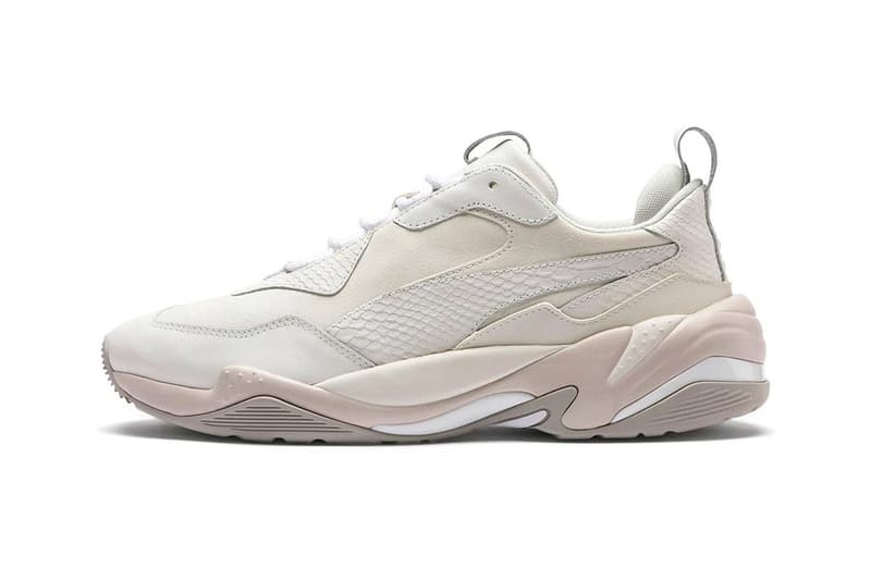 PUMA Thunder Desert 2018 release date info drop sneakers shoes footwear Mint Black White Particle Beige