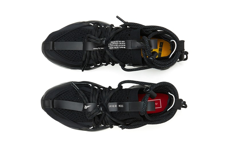 Pyer Moss Reebok dmx fusion experiemtn triple black release date 2018 june footwear