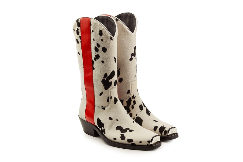 Raf Simons Calvin Klein 205W39NYC Western Ed Cowboy Boot