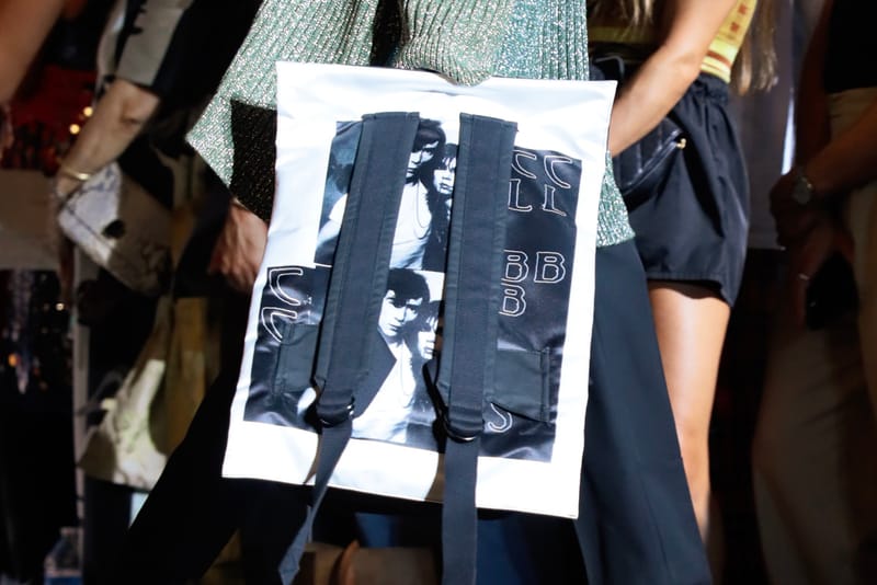 Raf Simons Previews SS19 Eastpak Collaboration During Paris Fashion Week