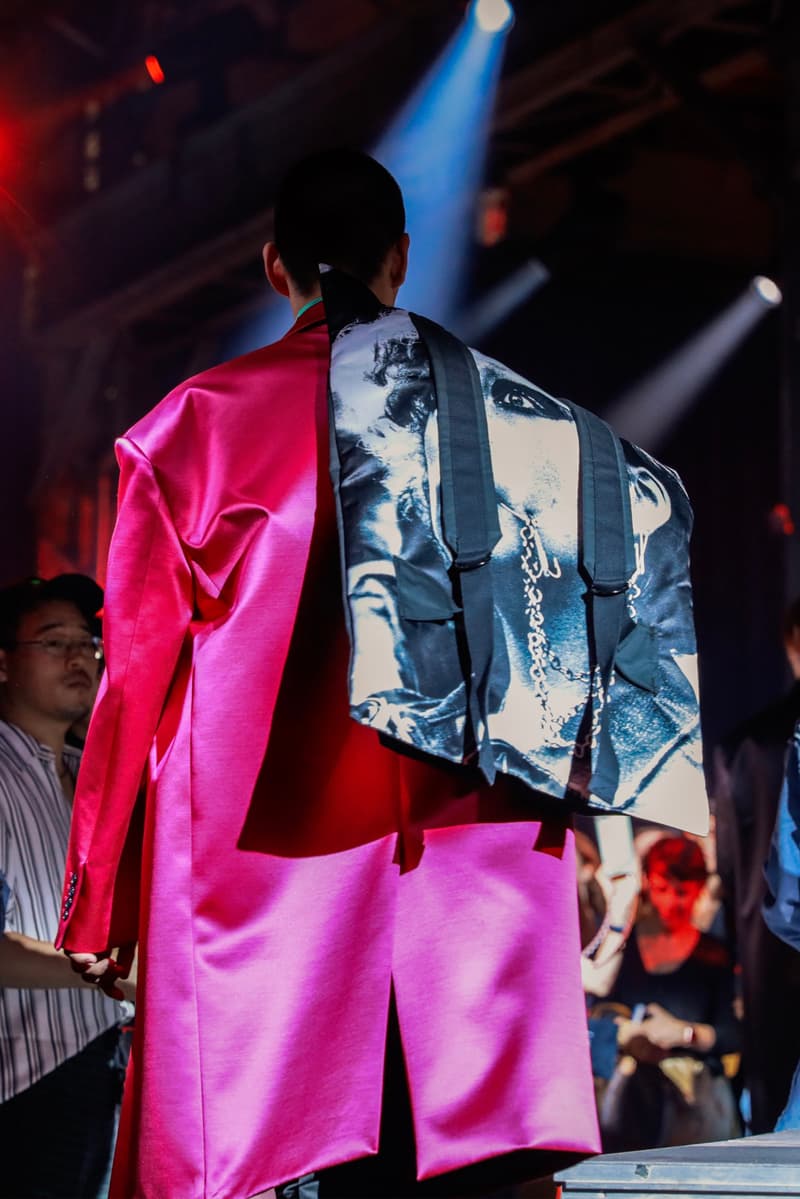 Raf Simons Eastpak Spring/Summer 2019 Bags collection backpack clutch satin release date SS19 paris fashion week