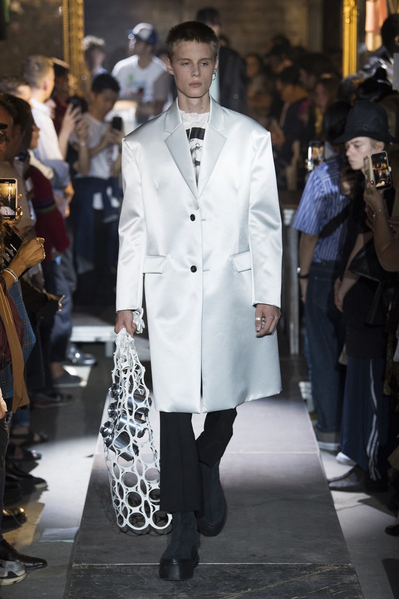 Raf Simons Spring/Summer 2019 Collection Runway show paris fashion week mens adidas ss19