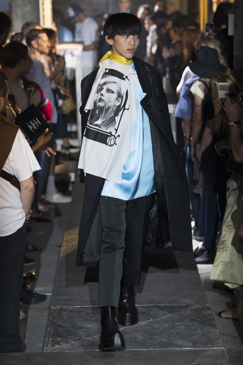 Raf Simons Spring/Summer 2019 Collection Runway show paris fashion week mens adidas ss19