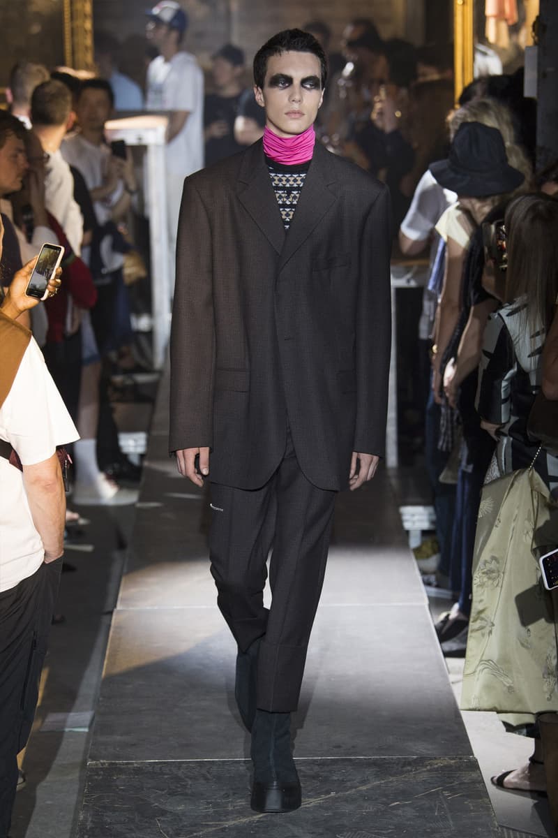 Raf Simons Spring/Summer 2019 Collection Runway show paris fashion week mens adidas ss19