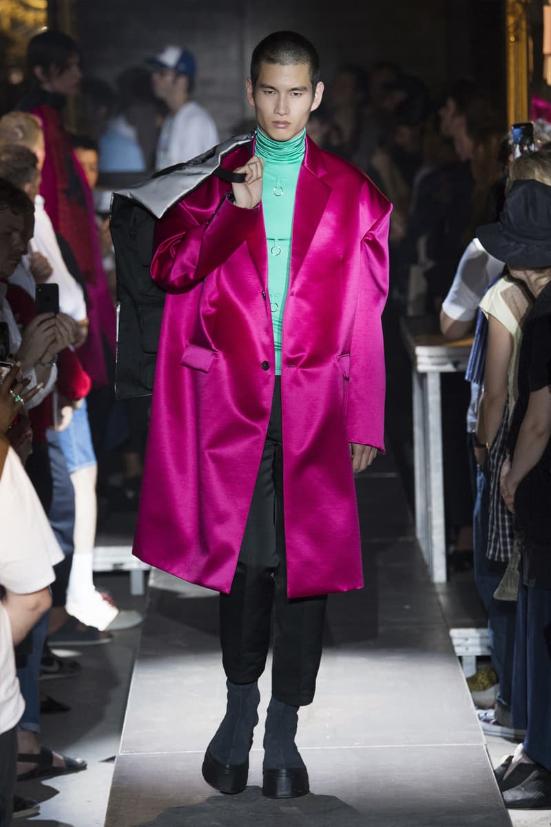 Raf Simons Spring/Summer 2019 Collection Runway show paris fashion week mens adidas ss19