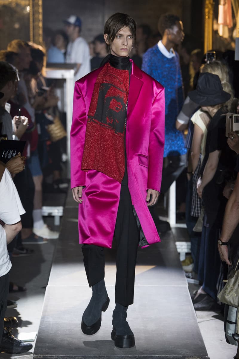 Raf Simons Spring/Summer 2019 Collection Runway show paris fashion week mens adidas ss19