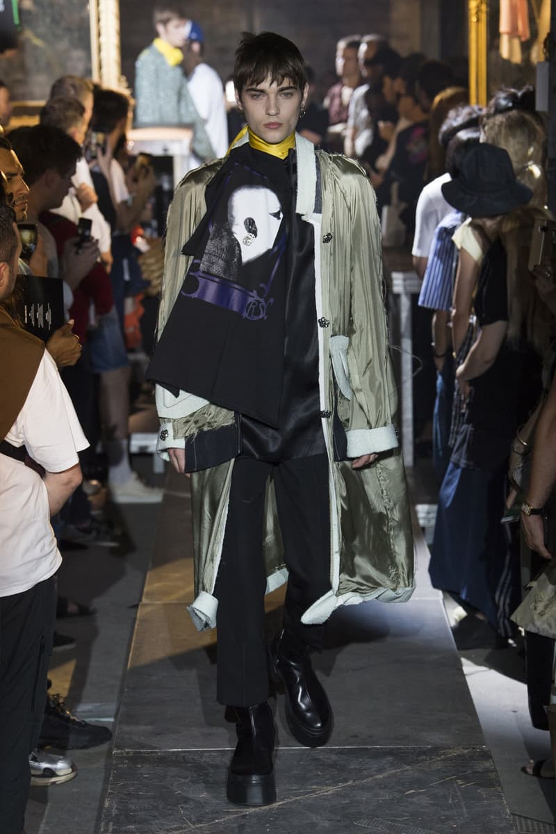 Raf Simons Spring/Summer 2019 Collection Runway show paris fashion week mens adidas ss19