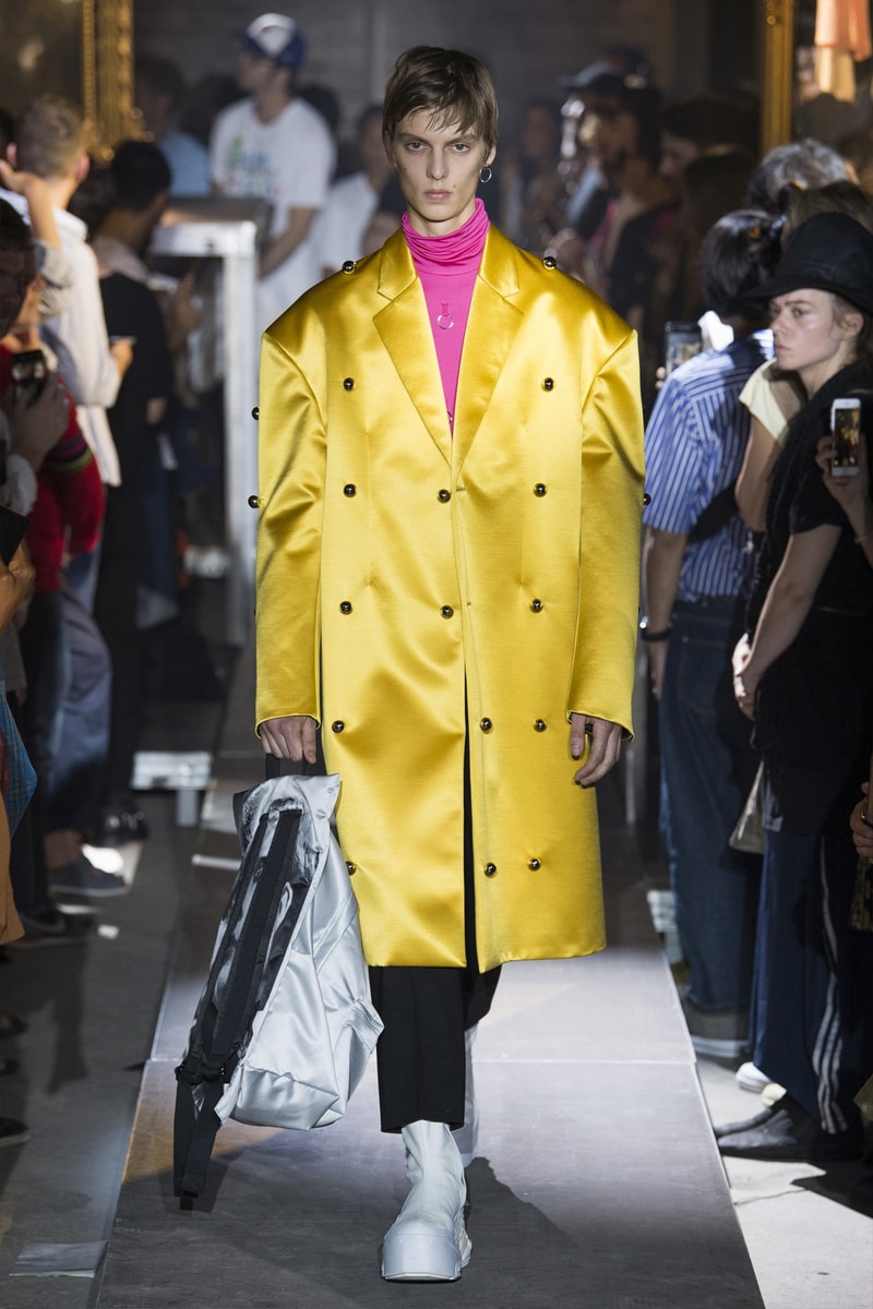 Raf Simons Spring/Summer 2019 Collection Runway show paris fashion week mens adidas ss19