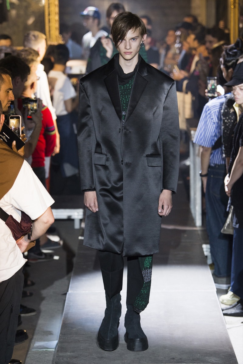Raf Simons Spring/Summer 2019 Collection Runway show paris fashion week mens adidas ss19