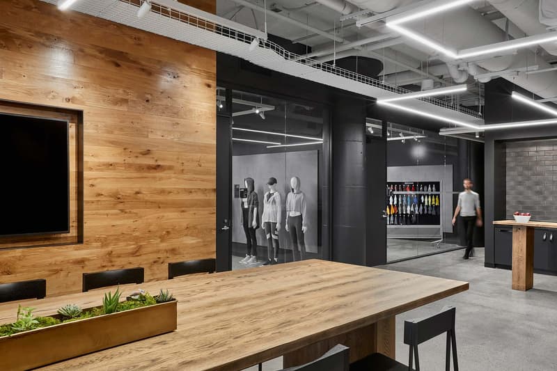 Reebok Headquarters office Boston Seaport District workplace fitness store