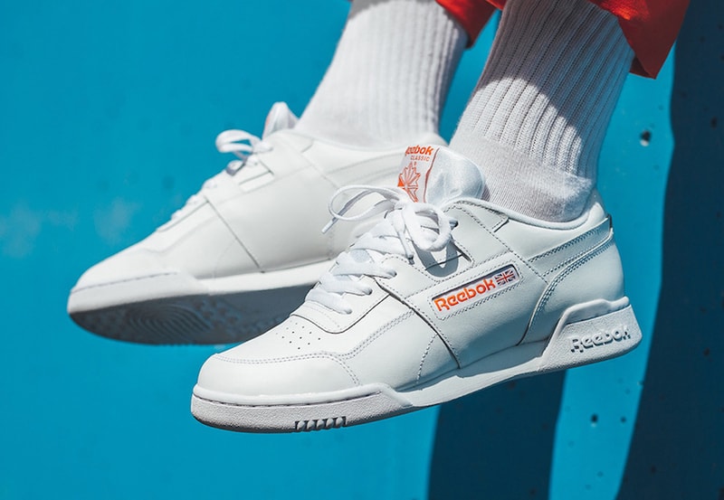 Reebok Workout Plus MU White Bright Lava Orange release info sneakers footwear